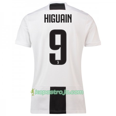 Billiga Fotbollströjor Juventus Higuain 9 Hemma tröja 2018/19 Kortärmad